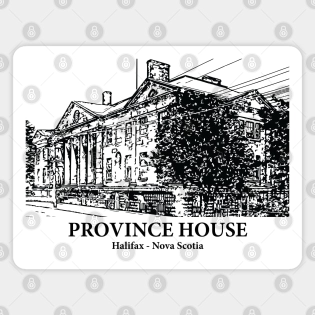 Province House - Halifax NS Magnet by Lakeric